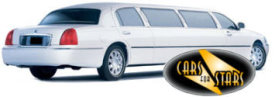 Limo Hire Baxley - Cars for Stars (Bradford) offering white, silver, black and vanilla white limos for hire